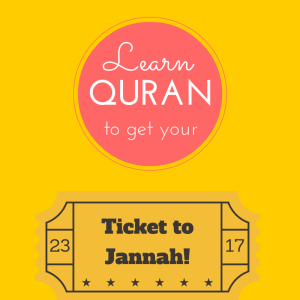 Learn Quran - Get Jannah Ticket - Big