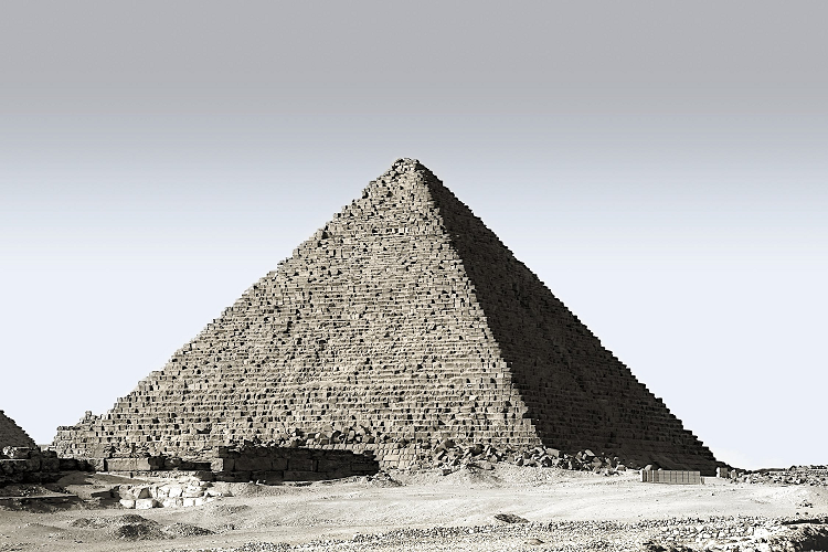 historical pharoh pyramids