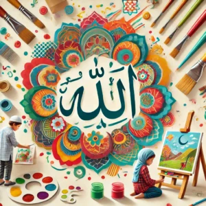 Read more about the article Inspiring Creativity in Kids Through Islamic Art: Calligraphy, Painting, and Paper Crafts